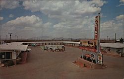 Plainsman Motel Postcard