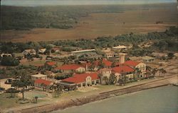 Bird's Eye View of Beautiful King & Prince Hotel Postcard