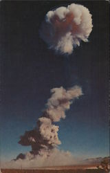 Atomic Bomb Explosion Postcard