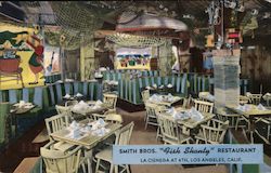 Smith Bros. "Fish Shanty" Restaurant Postcard