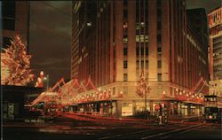 The X'mas Night of Hong Kong Postcard