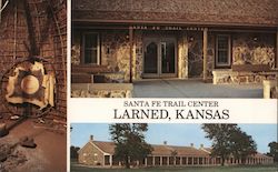 Santa Fe Trail Center Larned, KS Postcard Postcard Postcard