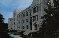 Willard Hall Kansas State College Postcard