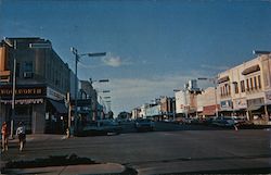 Main Street in McPherson, Kansas Postcard Postcard Postcard