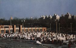 Wollman Memorial Skating Rink, Central Park Postcard