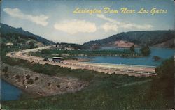 Lexington Dam on State Highway 17 Postcard