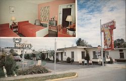 Central Florida Motel Postcard