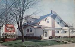 The Breese House Restaurant Postcard