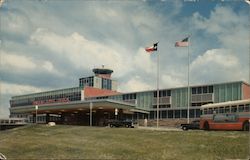 Dallas Love Field International Airport Texas Hubert Lowman Postcard Postcard Postcard