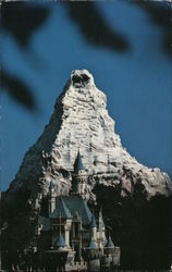 Matterhorn and Sleeping Beauty's Castle - Disneyland Anaheim, CA Postcard Postcard Postcard