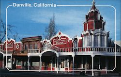 The Danville Hoel Saloon California Postcard Postcard Postcard