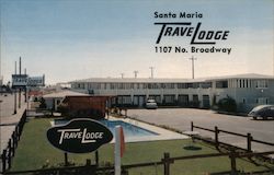 Santa Maria TraveLodge Postcard