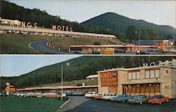 King's Motel, Restaurant and Cocktail Lounge Postcard