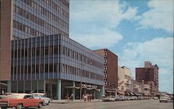 Adams Street, Downtown Postcard