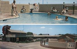 Golden Spread Motel Postcard