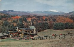 The Skimobile at Cranmore Mountain Postcard