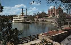 Cruising the Rivers of America - Walt Disney World Postcard