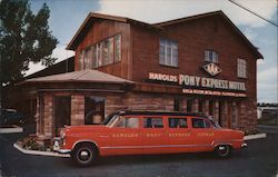 Harolds Pony Express Motel No. 1 Postcard