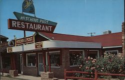 Hitching Post Restaurant Postcard