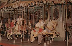 The Carousel An Evening of Fun at the Famous and Colorful Resort of Funtown Seaside Heights, NJ Postcard Postcard Postcard