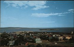 View of Partridge Island and Bay of Fundy Lancaster, NB Canada New Brunswick Postcard Postcard Postcard