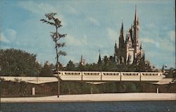 Monorail to the Magic Kingdom Postcard