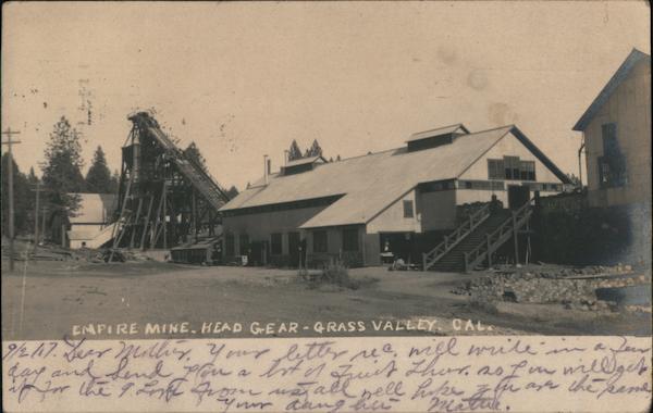 Empire Mine - Head Gear Grass Valley California