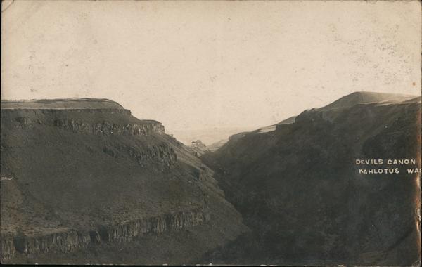 Devils Canon Kahlotus Washington