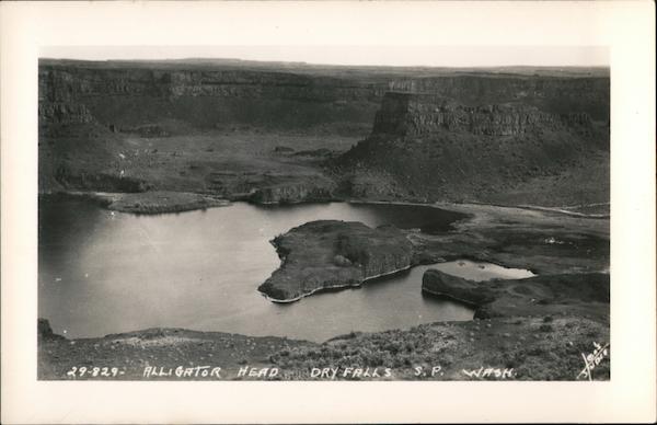 Alligator Head - Dry Falls State Park, Washington Coulee City