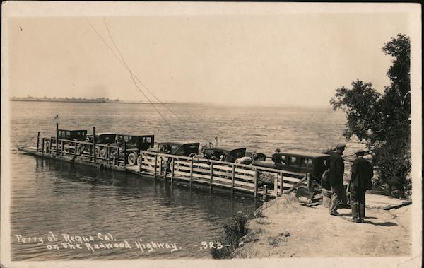 Klamath River Ferry Requa California