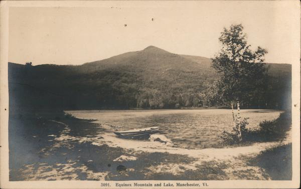 Equinox Mountain and Lake Manchester Vermont