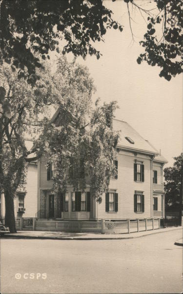 Home of Mary Baker Eddy 1950's Lynn Massachusetts