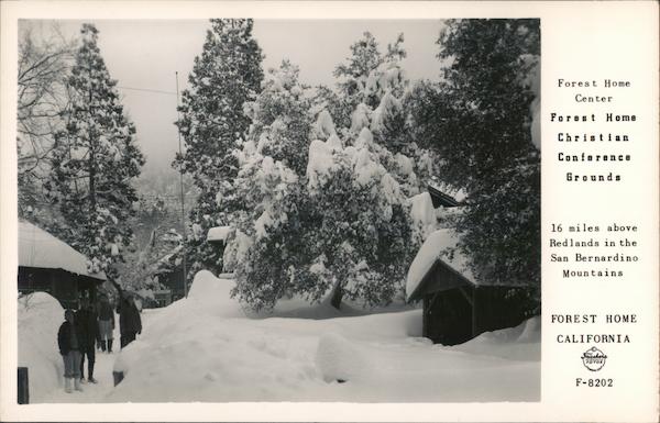 Forest Home Center, Forest Home Christian Conference Grounds Forest Falls California