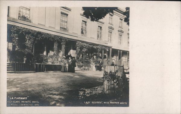 La Plaisance, High-Class Private Hotel Leamington Spa England