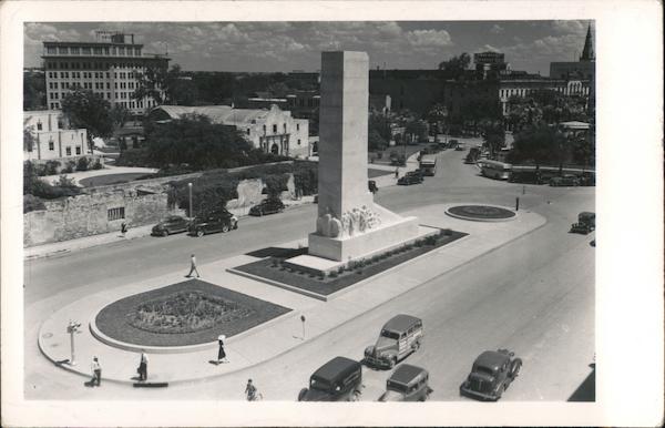 Cenotaph, Alamo Plaza San Antonio Texas