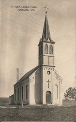 St. Mary's Catholic Church Postcard