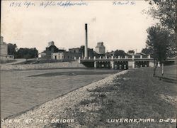 Scene at the Bridge Luverne, MN Postcard Postcard Postcard