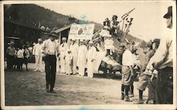 Parade Float - Decorators and Paperhangers of America, Local 235 Postcard