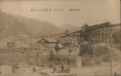 Sweeney Mill, Near Kellogg Postcard