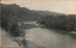 Montesano, California - Russian River View Postcard