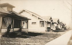 Residential Street Postcard