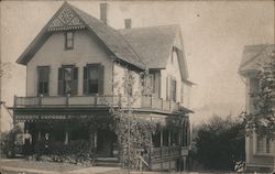 Victorian House Postcard