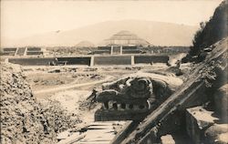 Mexican Pyramids Postcard