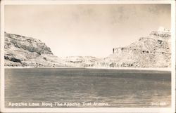 Apache Lake along the Apache Trail Postcard