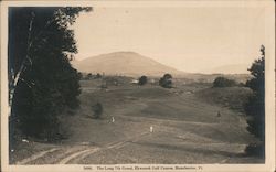 The Long 7th Green, Ekwanok Golf Course Postcard