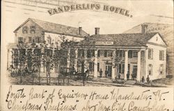 Vanderlip's Hotel Postcard