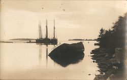Capsized Ship Postcard