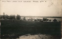 Paw Paw Lake Golf Course - 6th Tee Postcard