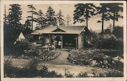 Hamsterley Malahat Tea Garden Vancouver, BC Canada British Columbia Postcard Postcard Postcard