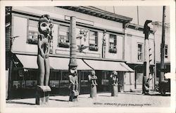 Totems Wrangell, AK Postcard Postcard Postcard